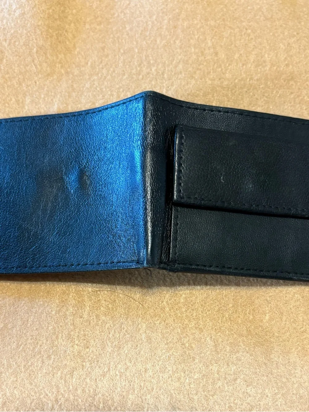Marshall Black Leather Wallet